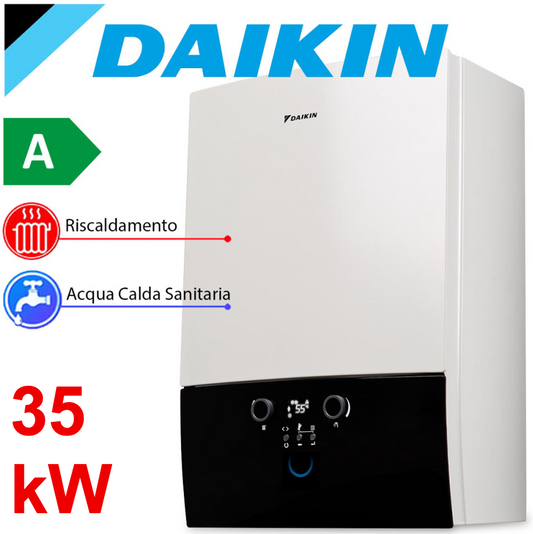 Caldaia a Condensazione Daikin Altherma 3 C Gas D2C 35 KW + SDOPPIATORE FUMI OMAGGIO