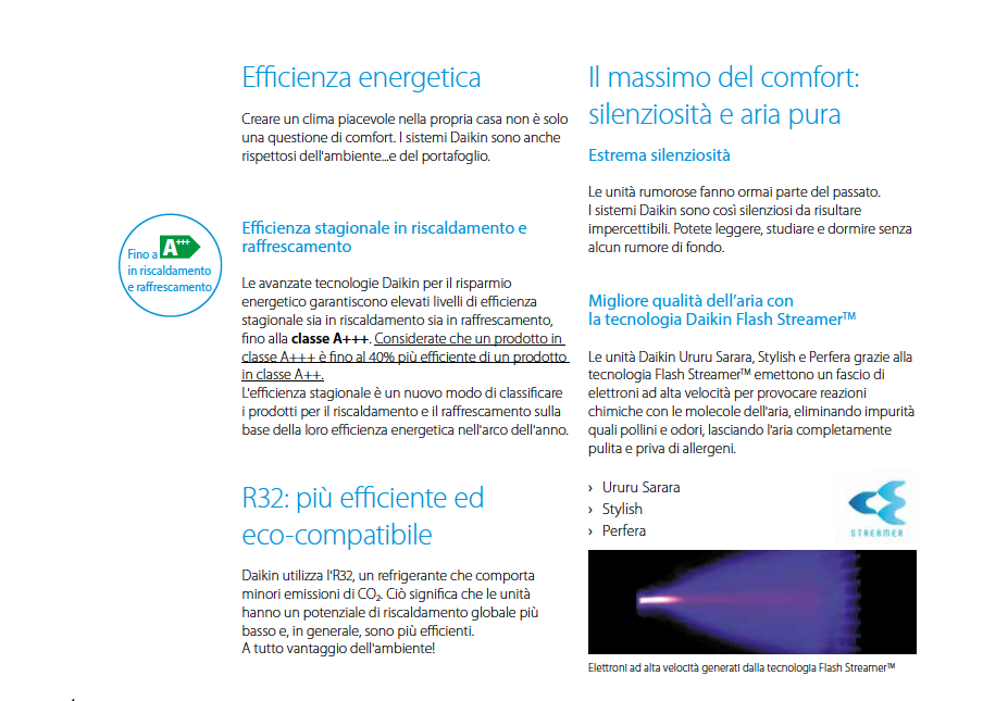 Condizionatore Dual Split Daikin Perfera 12000 + 12000 UE 2MXM50A GARANZIA ITALIA
