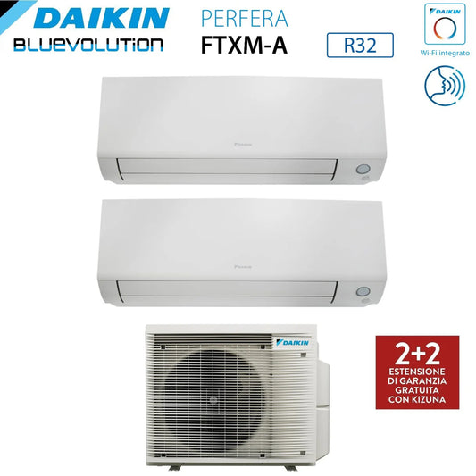 Climatizzatore Dual Split Daikin Perfera All Season 9 + 9 UE 40 GARANZIA ITALIA
